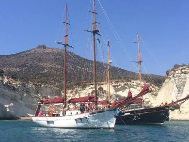 Traditional Boat Cruise to Sykia Caves & Kleftiko